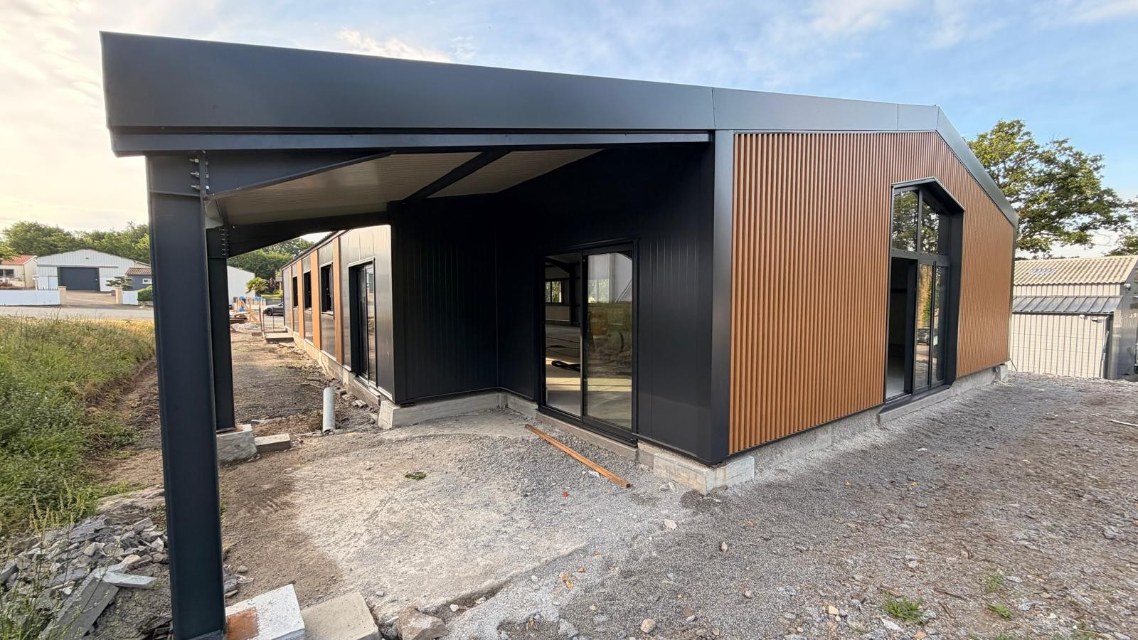 Détail architectural, finition sur mesure